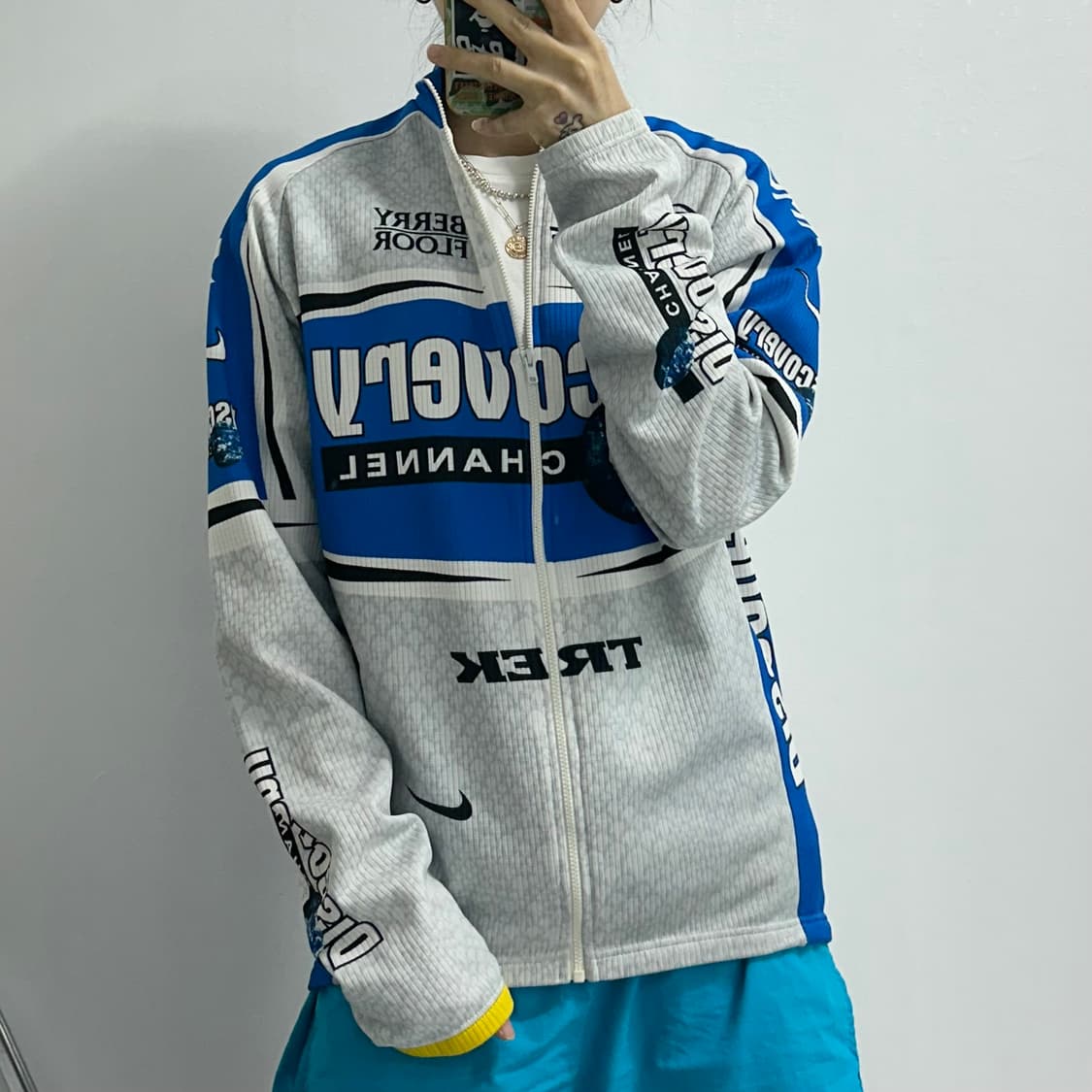 나이키 00s  X 디스커버리 사이클링 져지 집업 자켓 상품이미지2