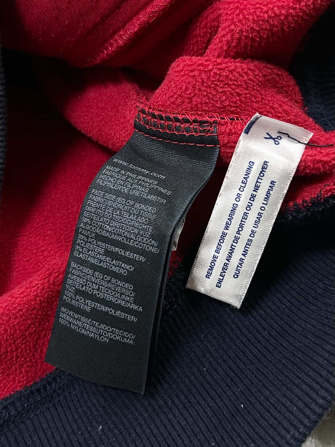 타미힐피거 배색 니트자켓 상품이미지9