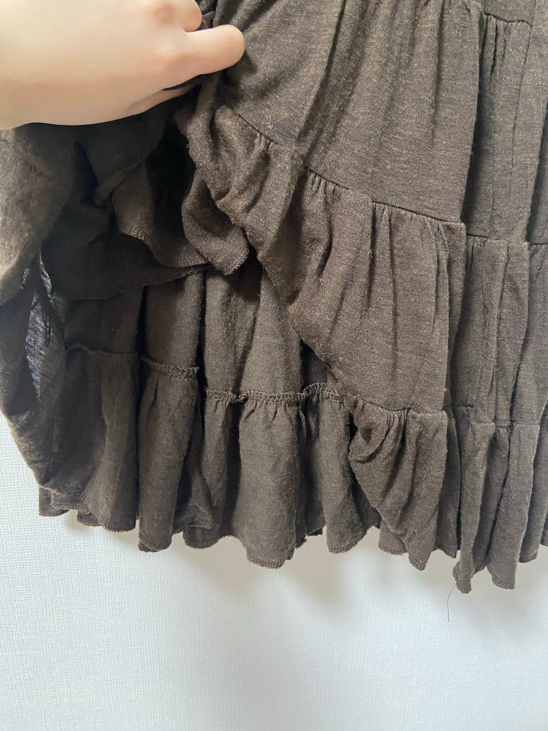 빈티지 모리걸 레이어드 민소매 원피스 스커트 상품이미지4