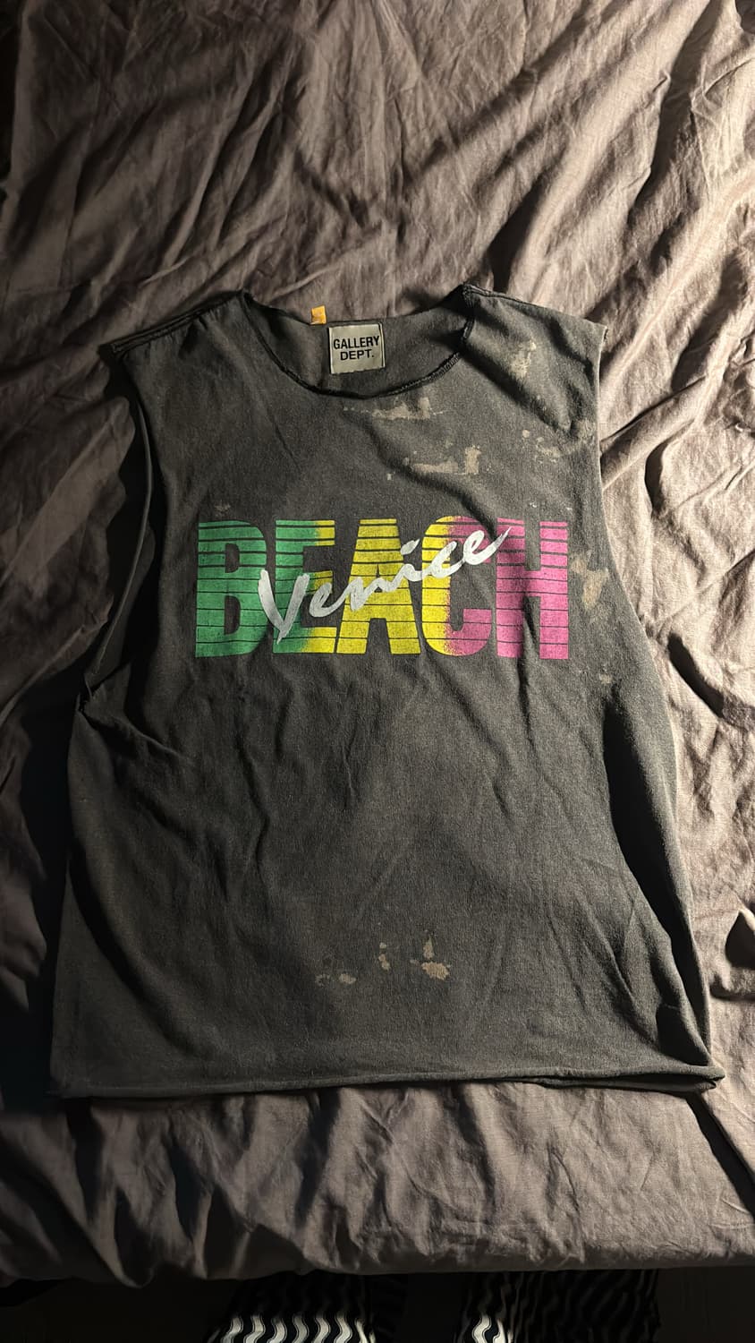 갤러리 디파트먼트 Muscle Beach Tee 슬리브 나시 s사이즈 상품이미지1