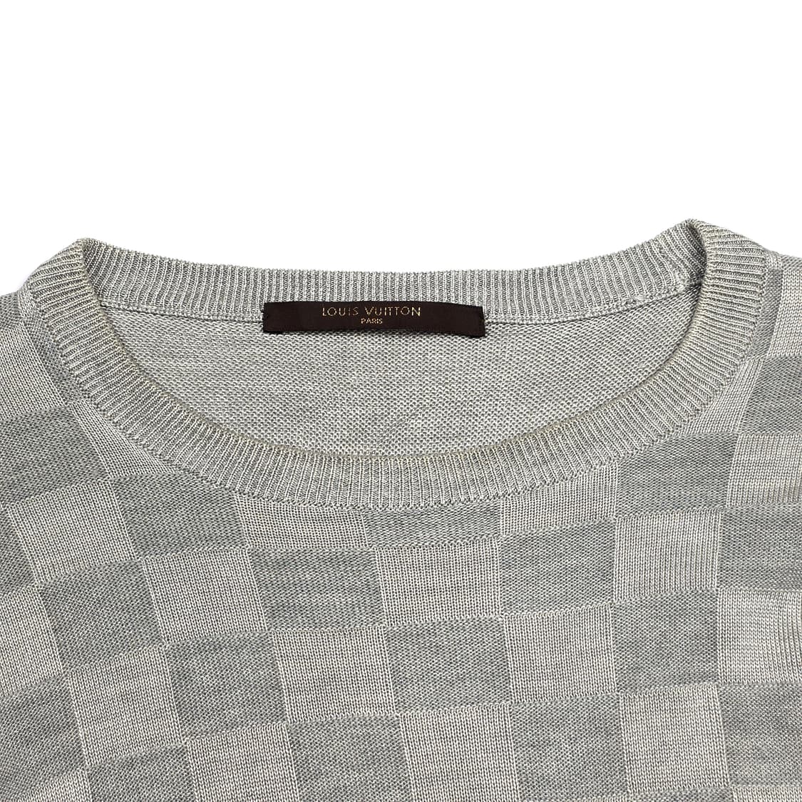 루이비통 다미에 체크 실크 니트 상품이미지4