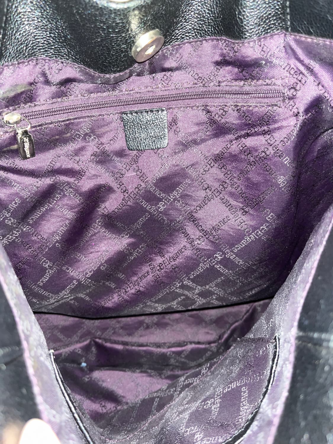 📦Elegance allblack shoulder bag 상품이미지8