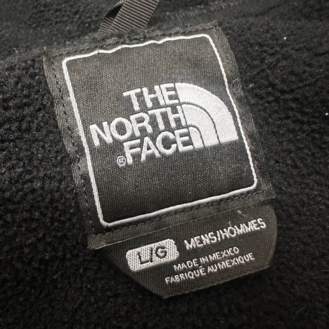 노스페이스 데날리 후드 후리스 자켓 집업 블랙 L 상품이미지7