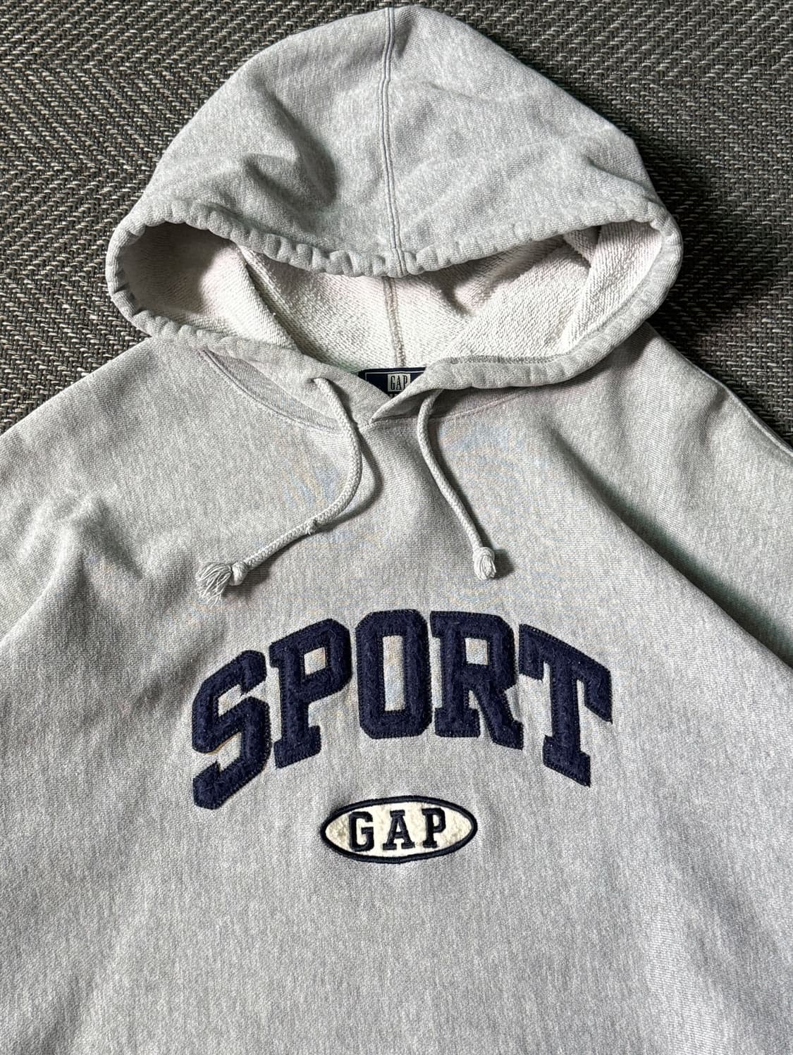 90s GAP SPORT 올드갭 빈티지 스웻 후디 (105-108) 상품이미지2