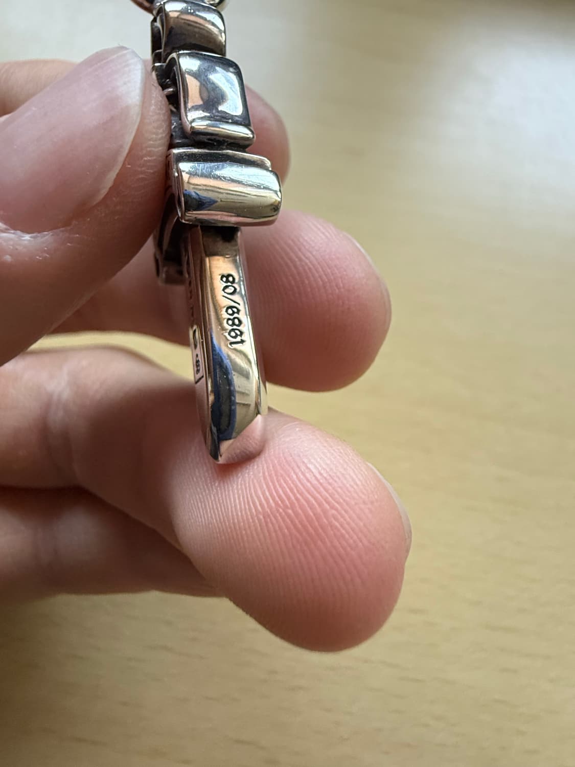 새상품 크롬하츠 더블대거 팬던트 상품이미지2