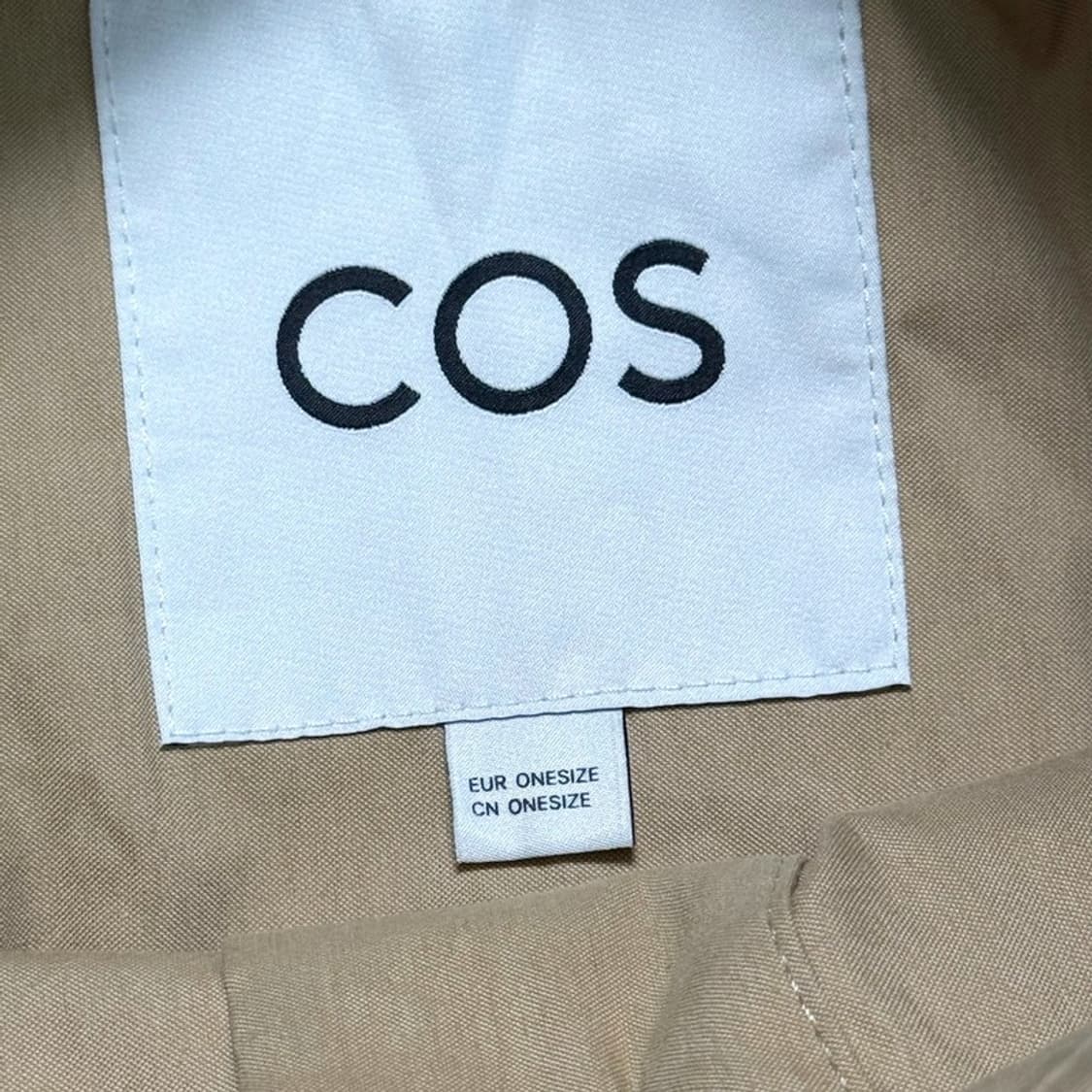 COS 크롭 트렌치 케이프 자켓 ONESIZE 상품이미지5