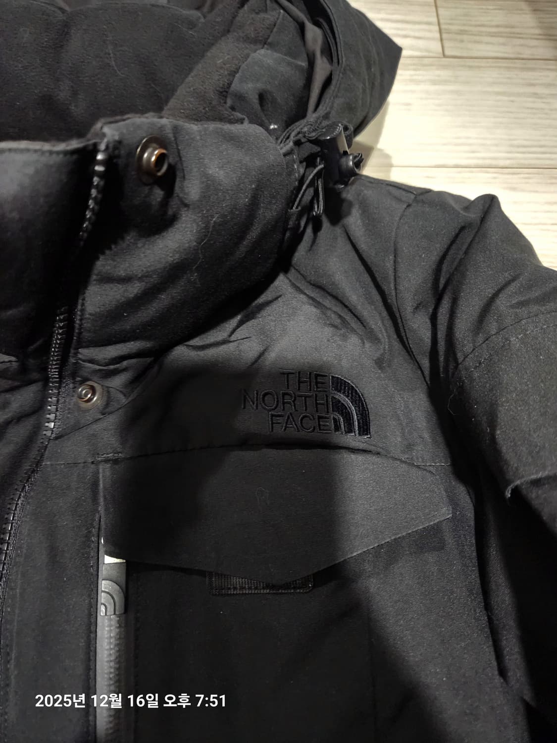 노스페이스 롱패딩 90M사이즈 블랙 상품이미지4