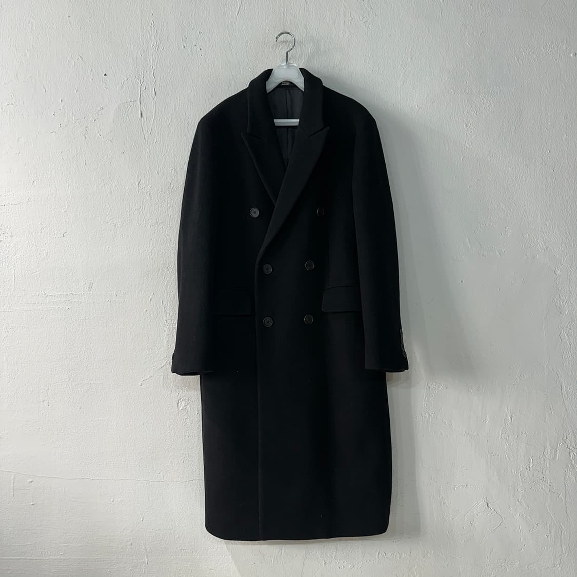 무신사스탠다드 캐시미어블렌디드 더블 체스터 코트 L 상품이미지1