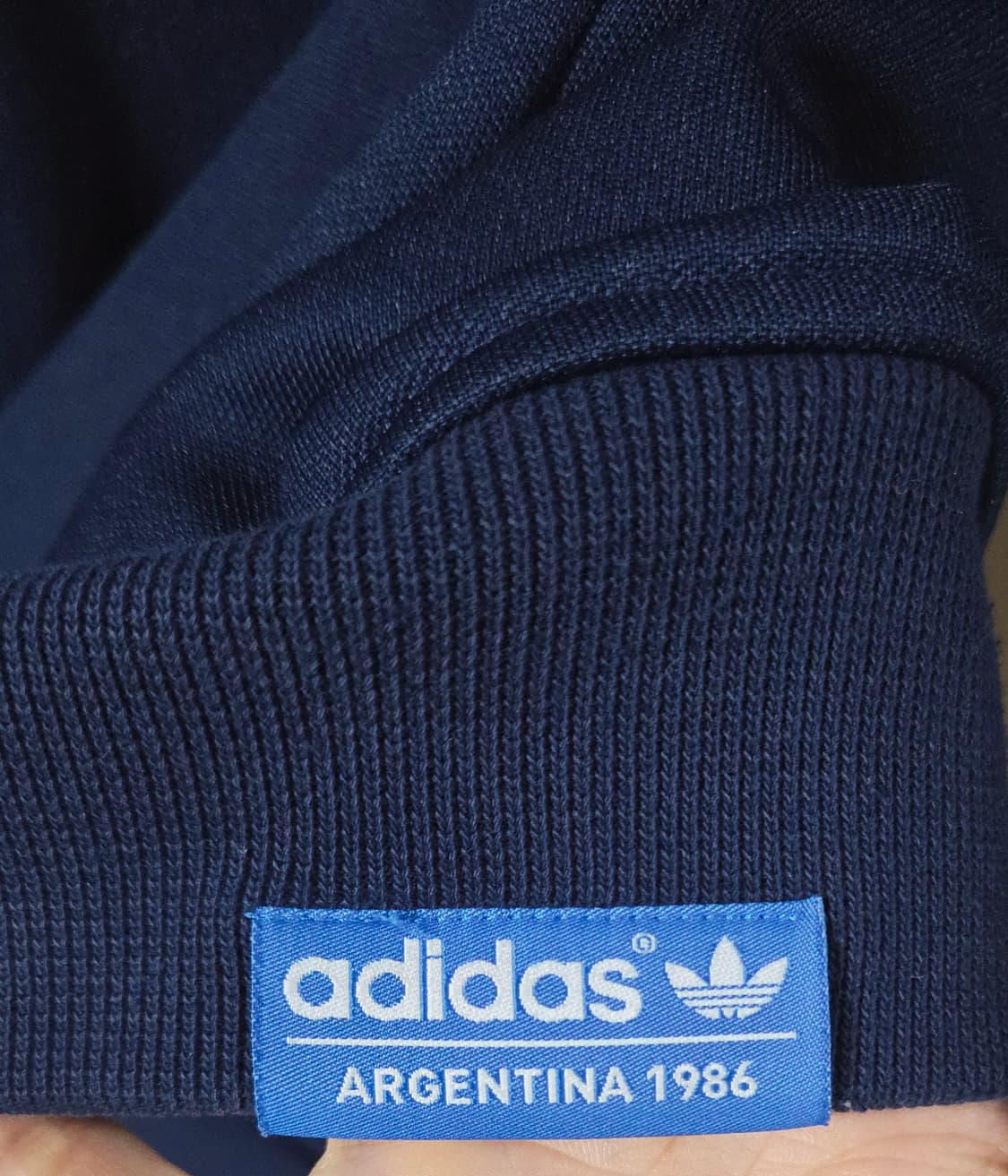 (착샷) 아디다스 아르헨티나 져지 트랙탑 메시 마라도나 상품이미지8