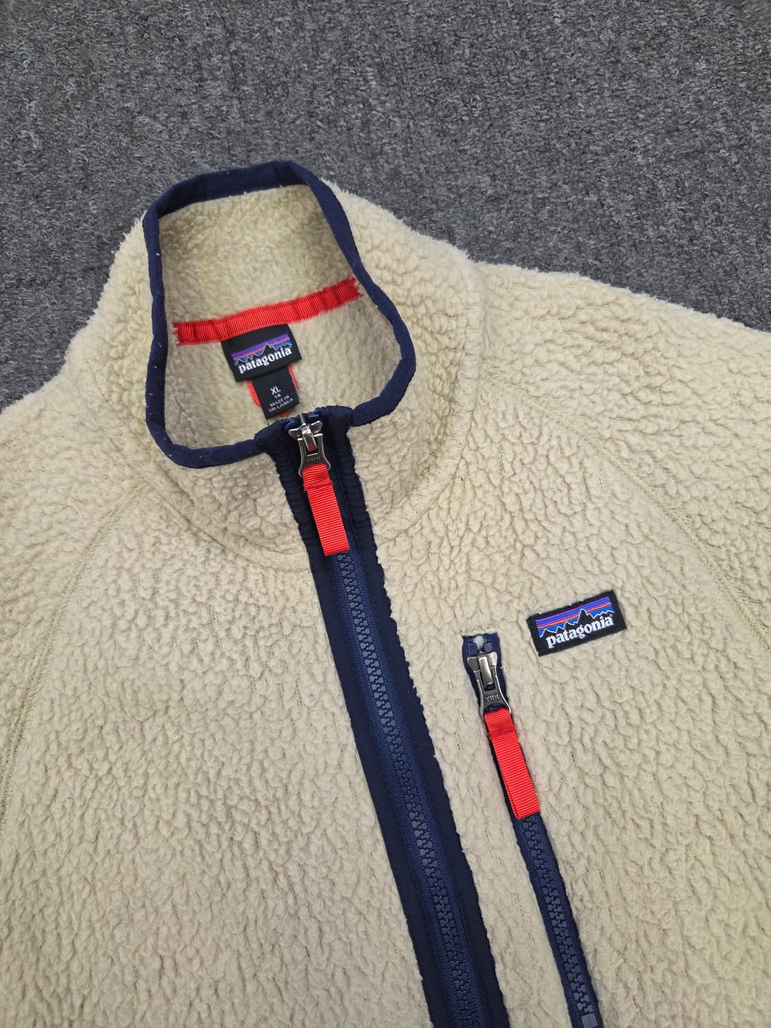파타고니아 레트로 플리스 집업 상품이미지2