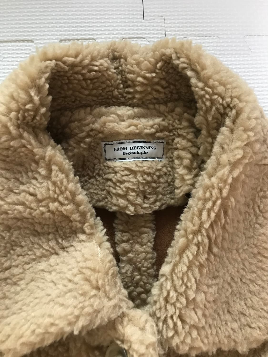 프롬비기닝 롱 뽀글이코트 상품이미지2