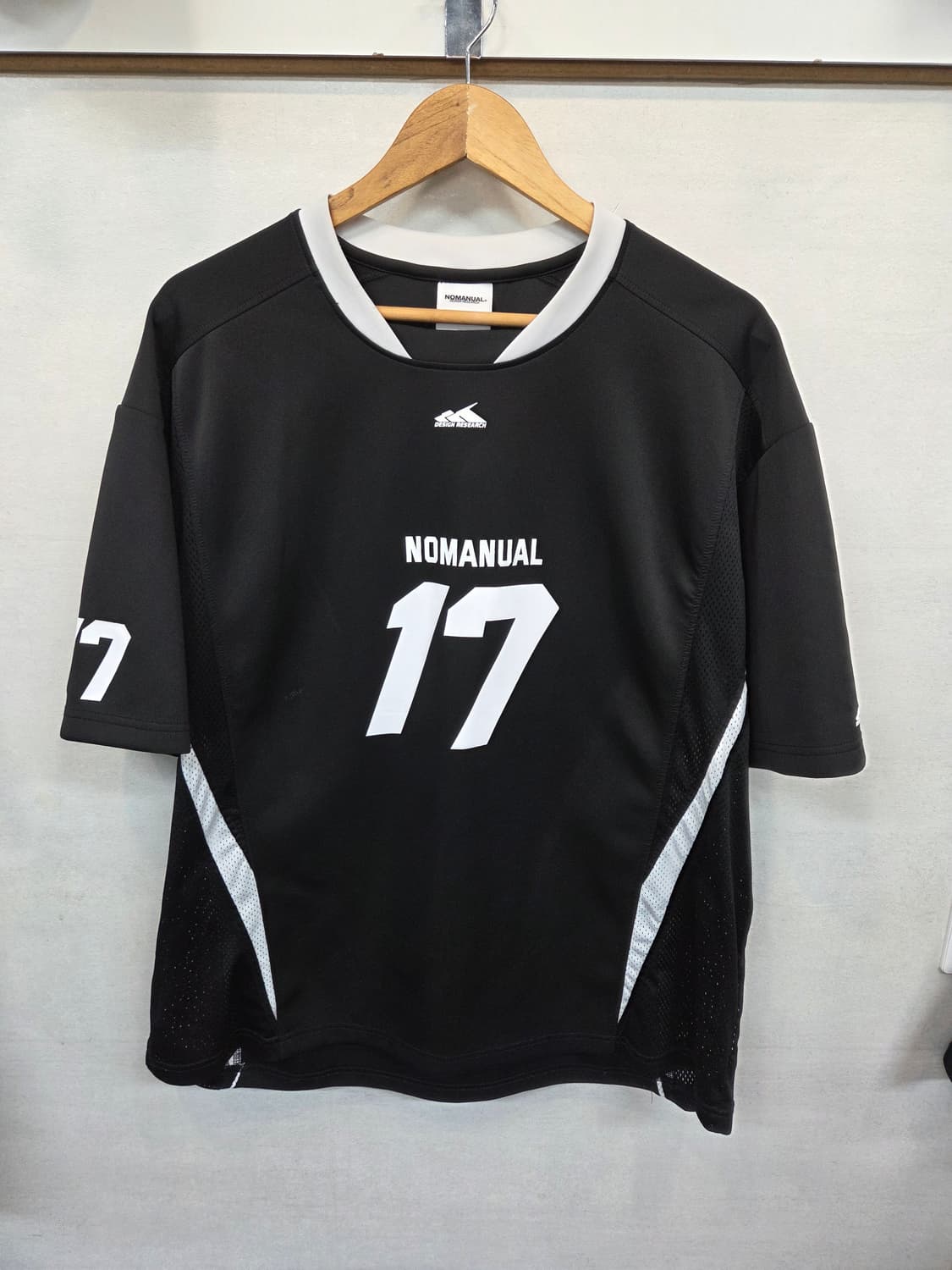 노매뉴얼 넘버 17 풋볼 져지 메쉬 반팔 xl 상품이미지1
