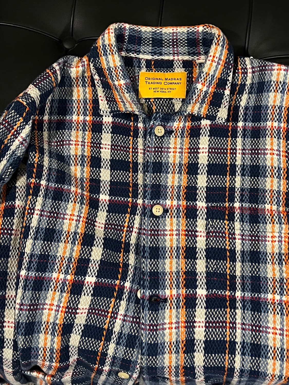 [100/L] 오리지널 마드라스 셔츠 자켓 Stout shirt 상품이미지1