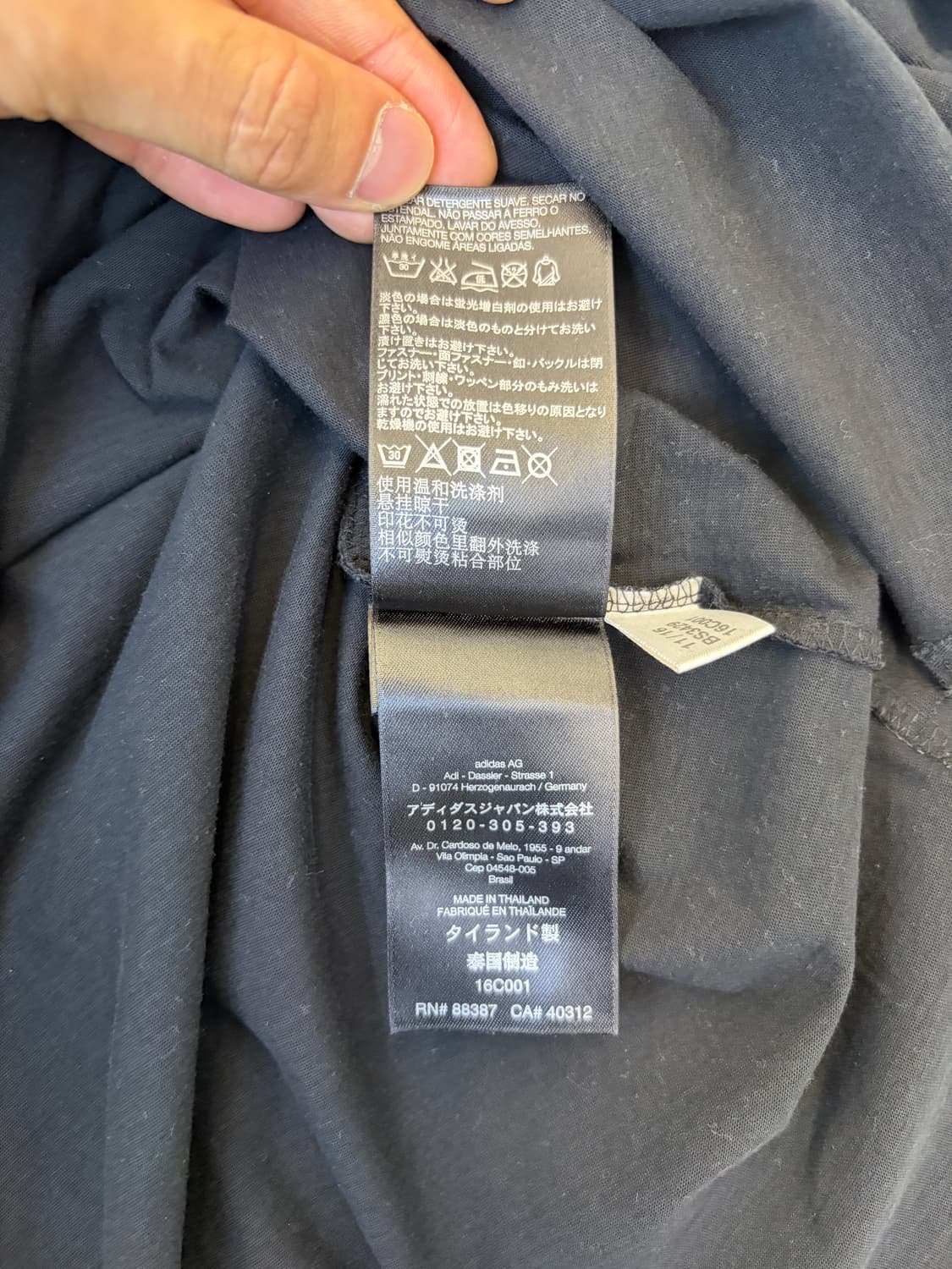 Y-3 16SS 로고 프린티드 티셔츠 상품이미지6