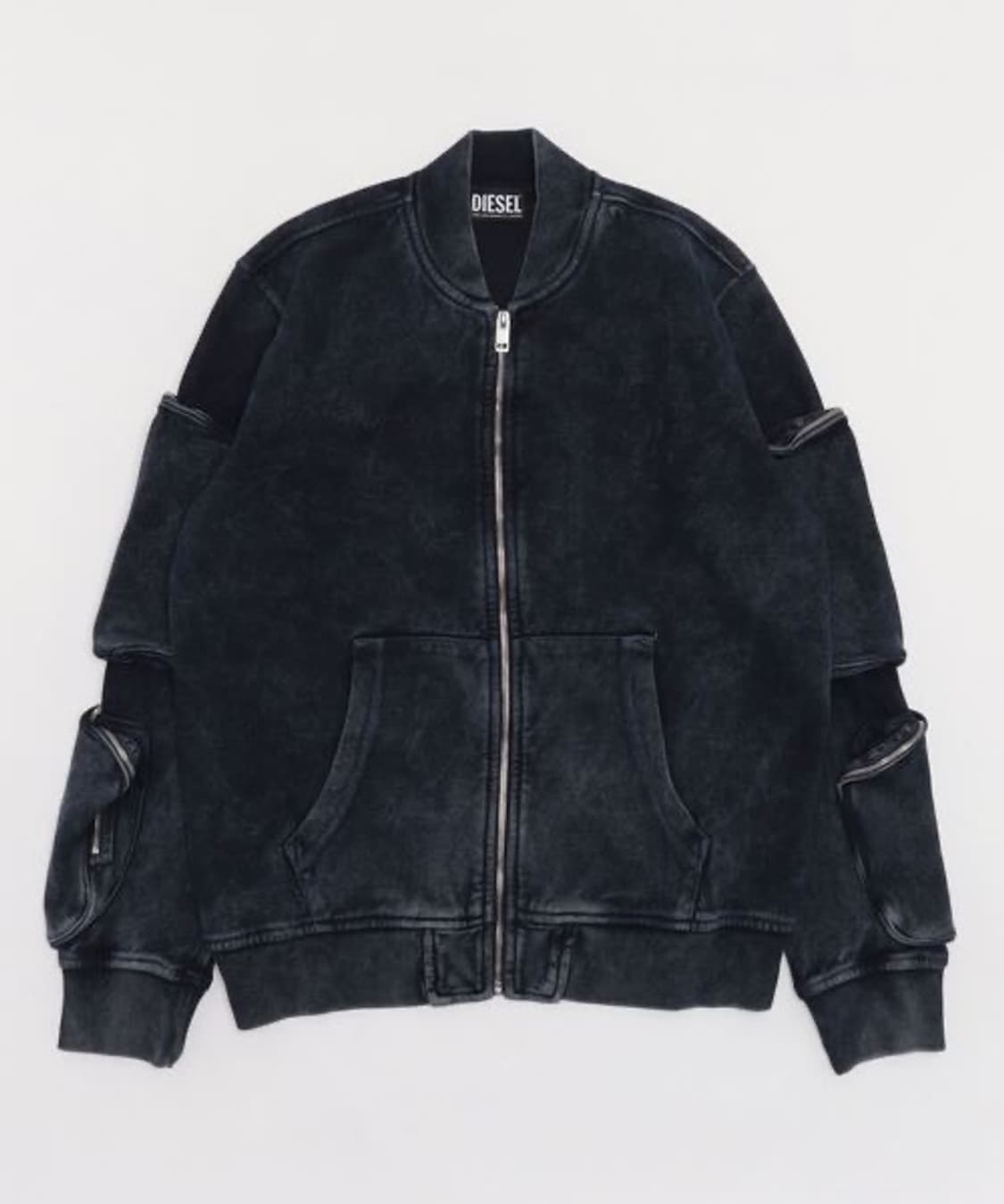 디젤 글렌 마틴스 역작 / 카고 포켓 워싱 스웨트 MA-1 자켓 상품이미지2