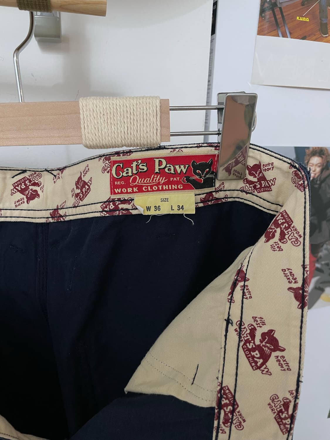 Cat's Paw 워크팬츠 (36/34) 상품이미지7
