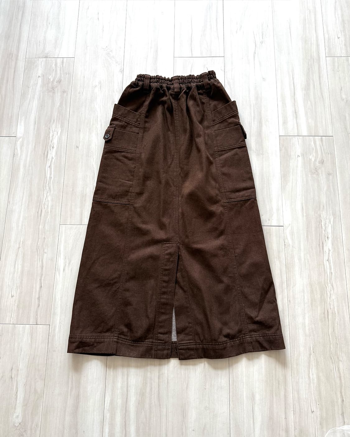 HAI by ISSEYMIYAKE brown Maxi long skirt 상품이미지8