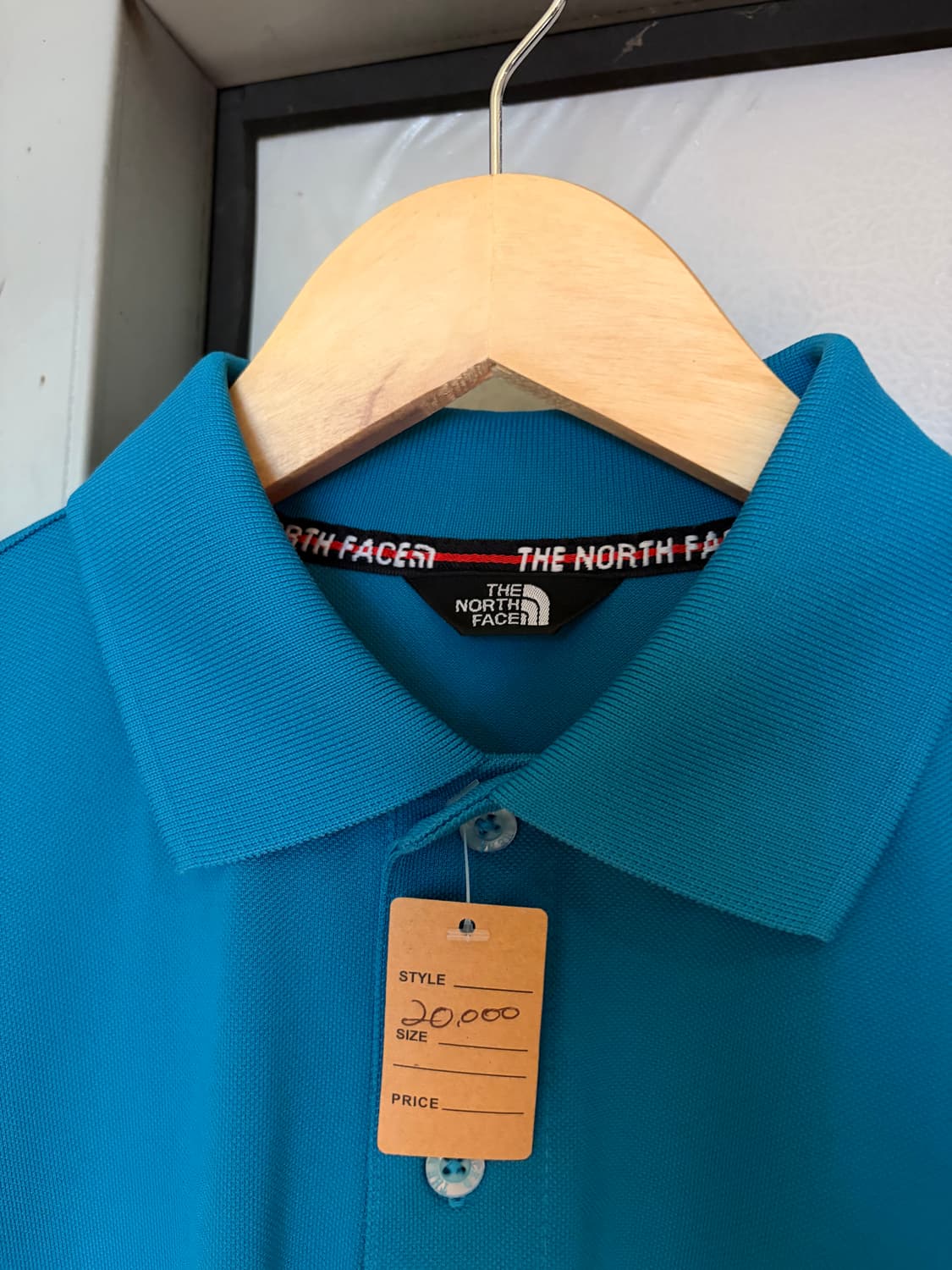 노스페이스 카라 반팔티 상품이미지4