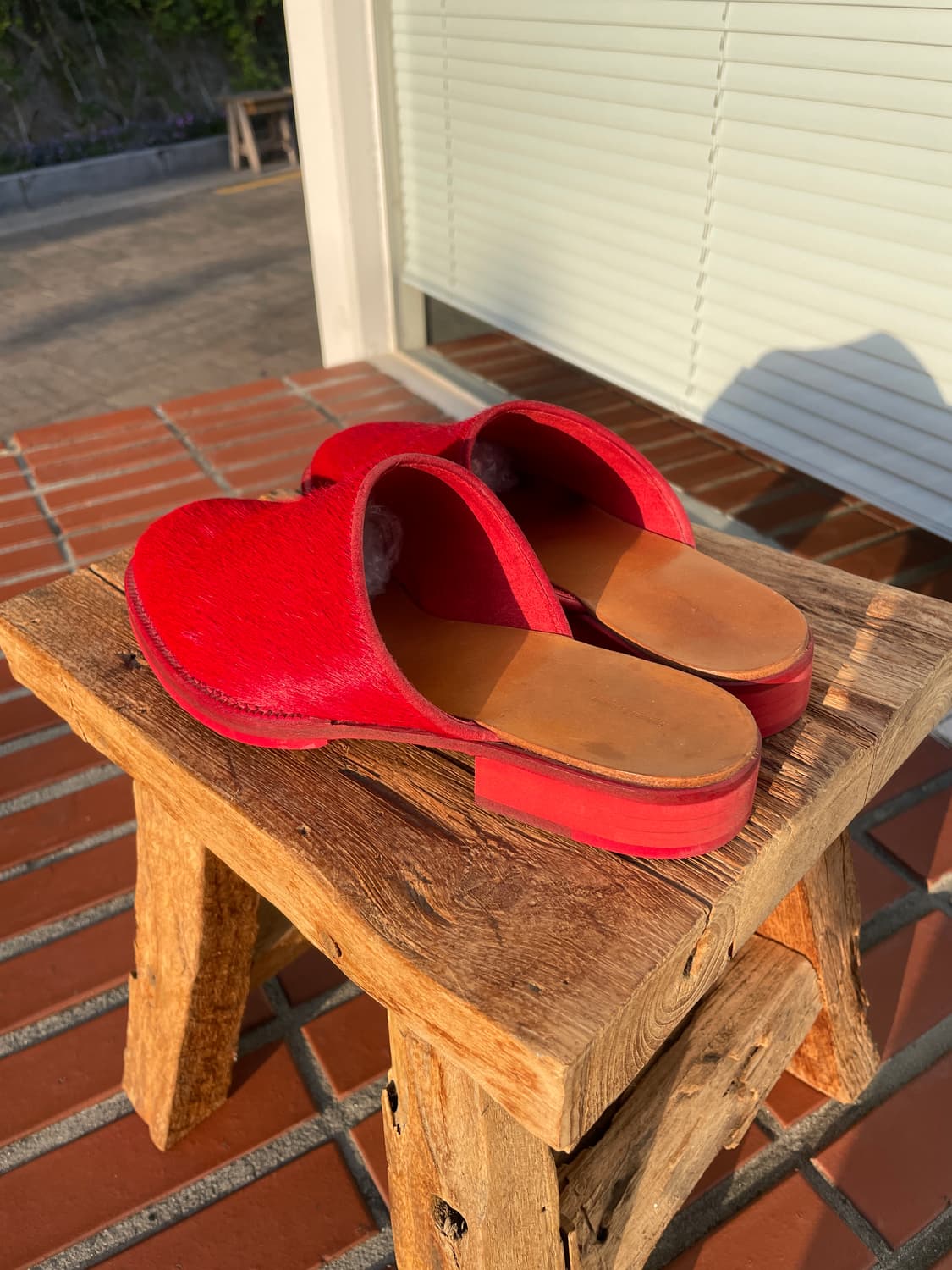 핸더스킴 (Hender Scheme) 치크 헤어 뮬 상품이미지2