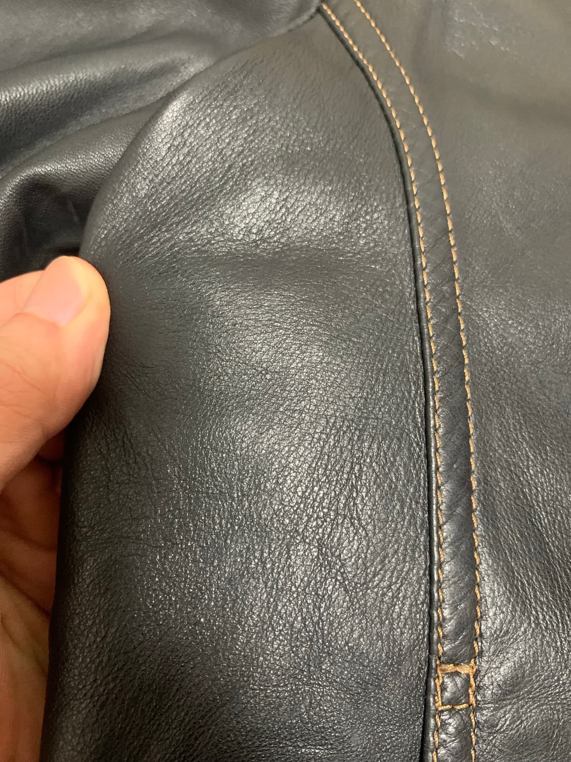 지이크 양가죽 싱글자켓 상품이미지10