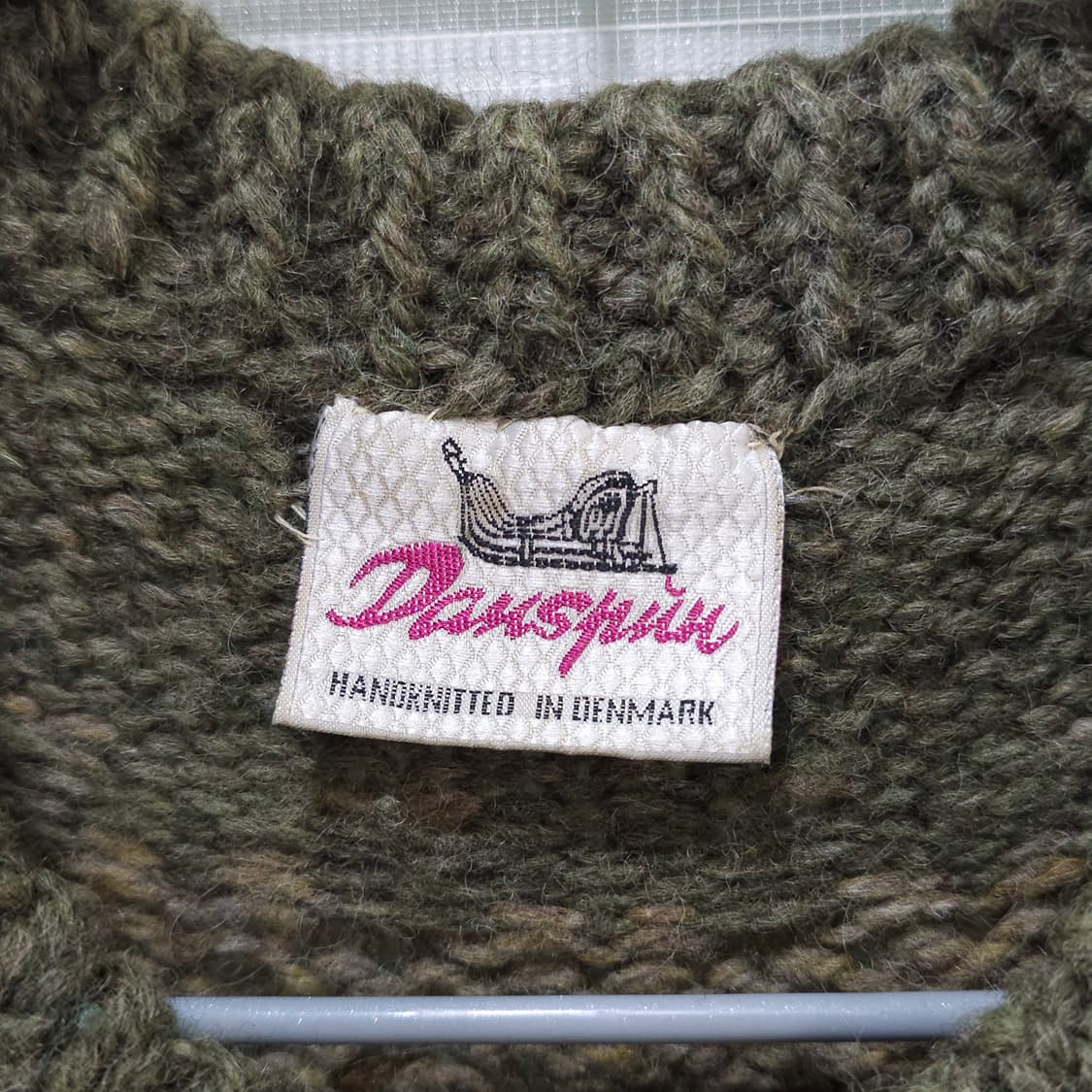 80s Danspun 핸드니트 스웨터- 프리사이즈 상품이미지8