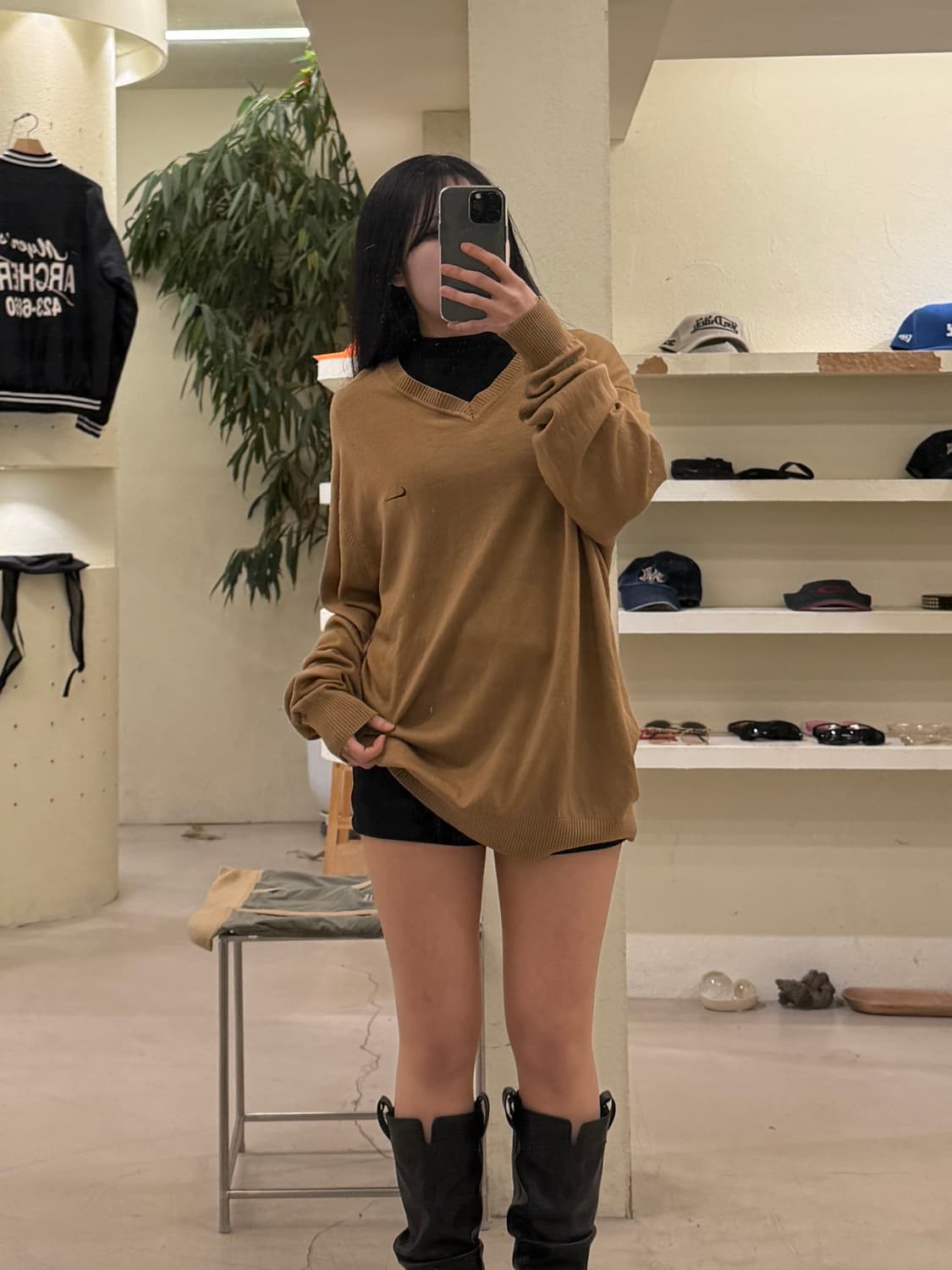 나이키 골프 스우시 박시 니트 U271 상품이미지1