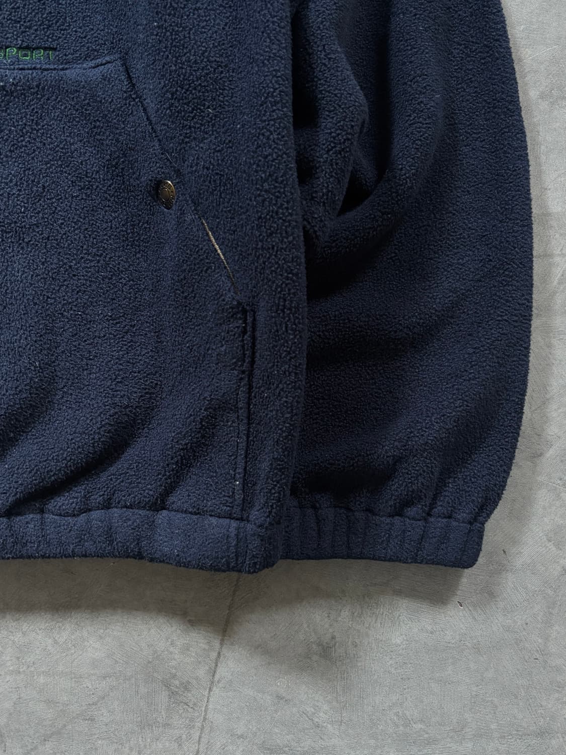 Polo Sport 폴로 스포츠 네이비 컬러 플리스 스윙자켓  상품이미지6