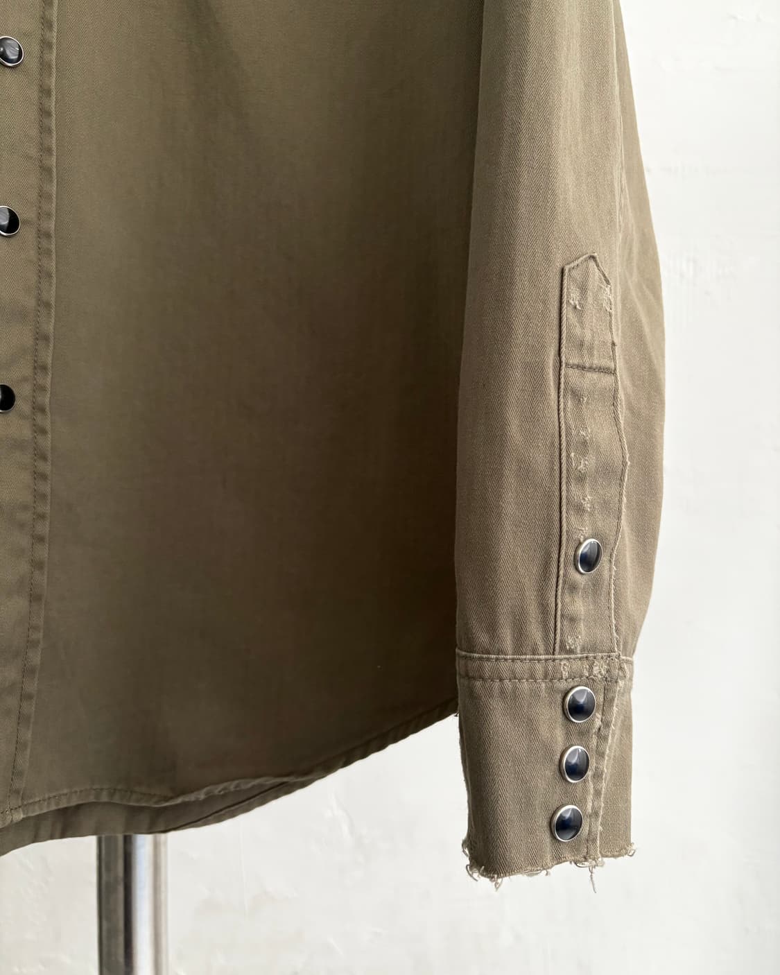 Saint Laurent 생로랑 카키 웨스턴 셔츠 상품이미지7
