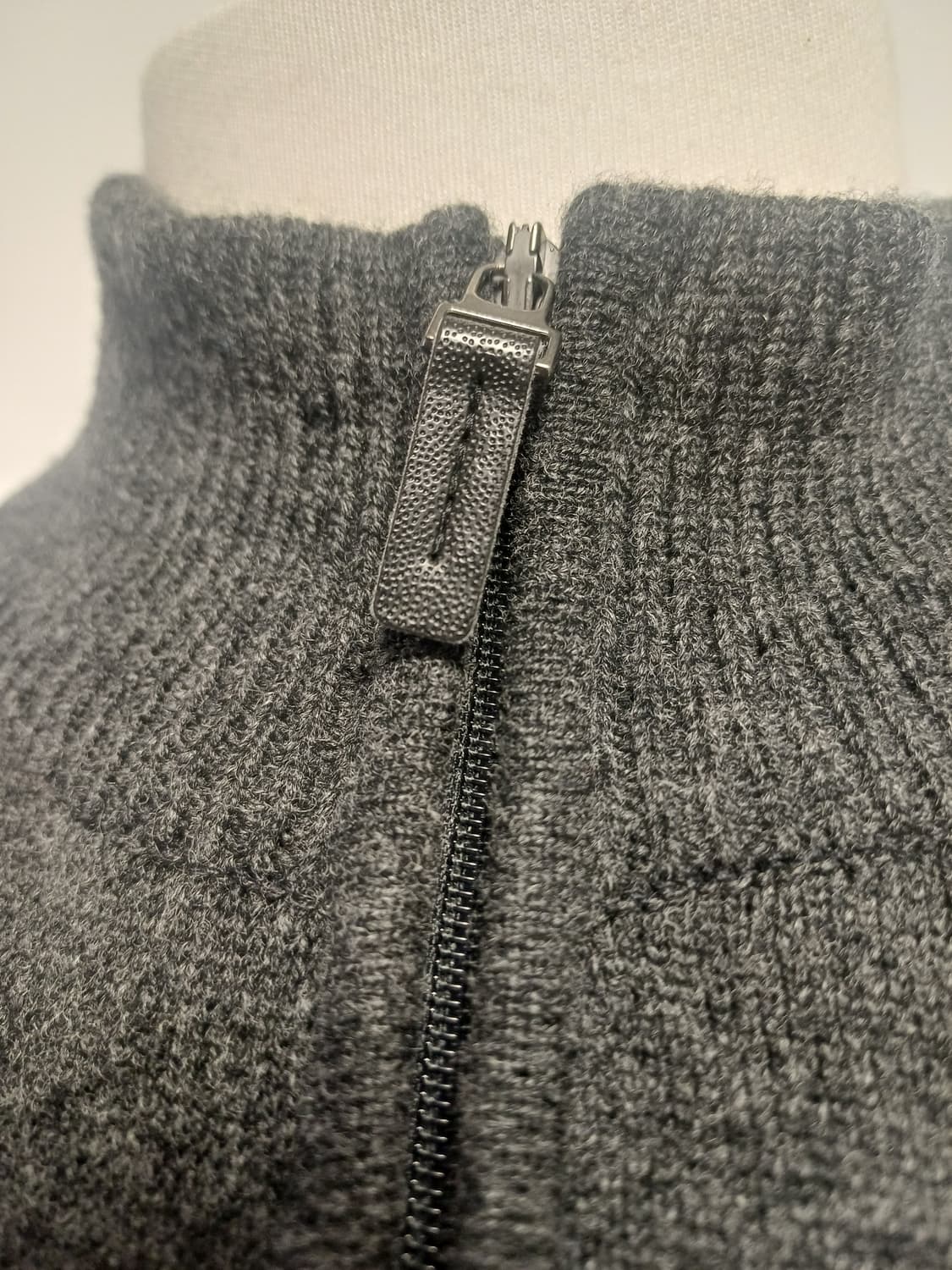 [정품] 빈폴 맨즈 캐시미어 혼방 하프집업 니트 (100/L) 상품이미지6