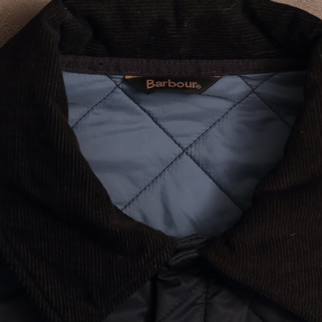 바버 코듀로이 카라 누빔 자켓 A1443 상품이미지3