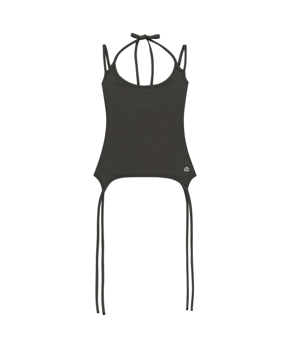 Coyseio halter strap sleeveless charcoal 상품이미지1