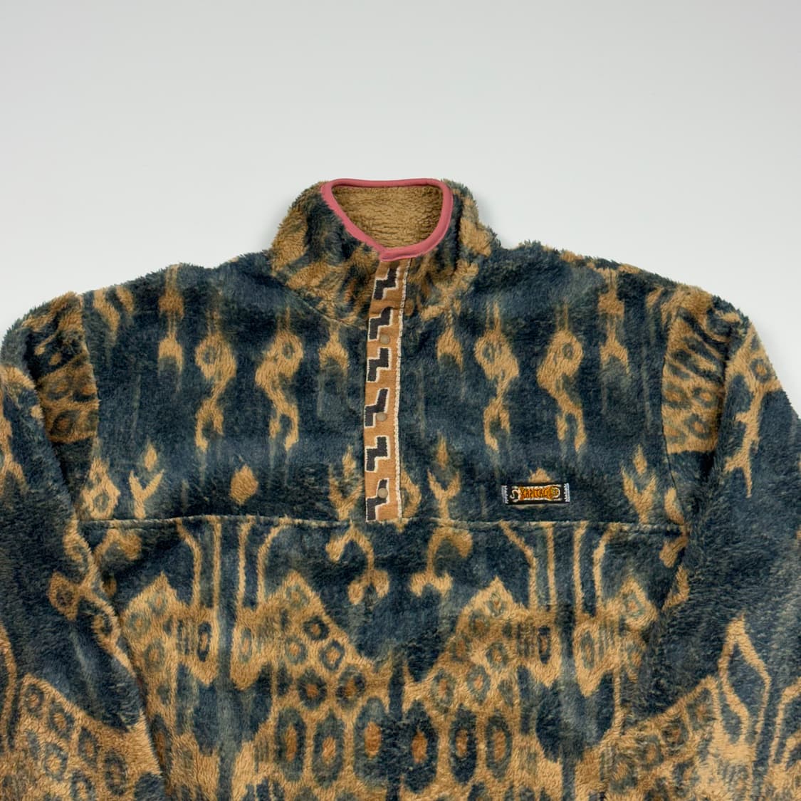 (103) 캐피탈 자바 카스리 패턴 플리스 풀오버 상품이미지3