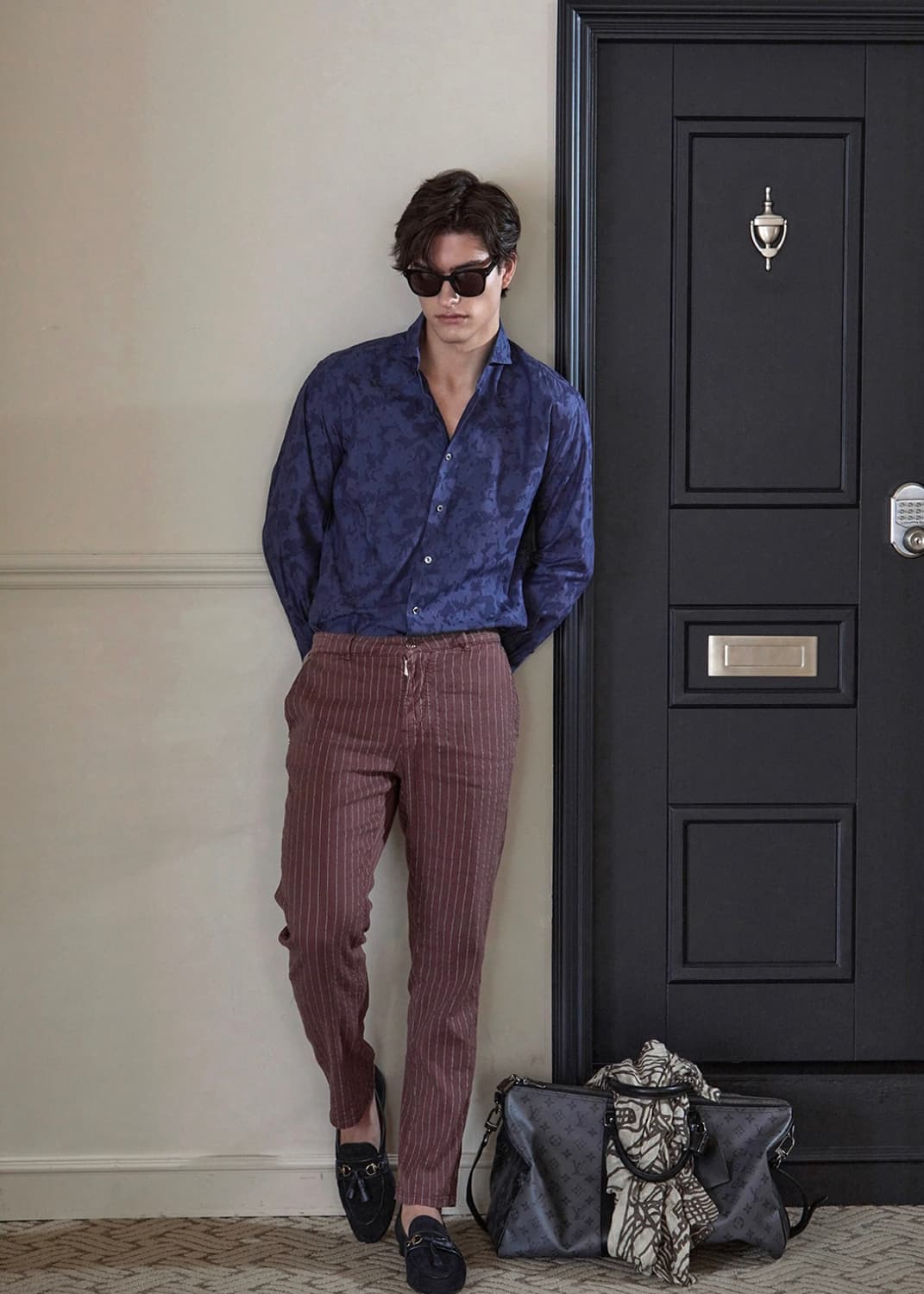 이태리 카모플라주 린넨펜츠/34 상품이미지3