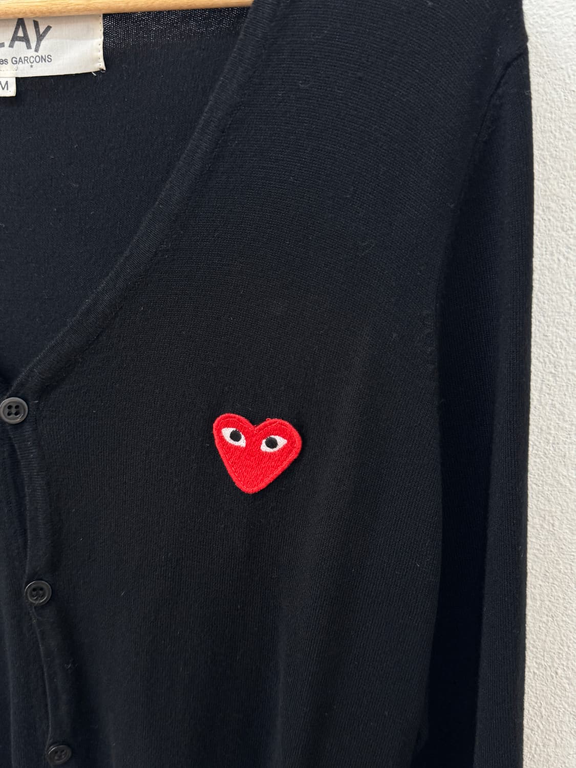 꼼데가르송 플레이 가디건(T65) 상품이미지3