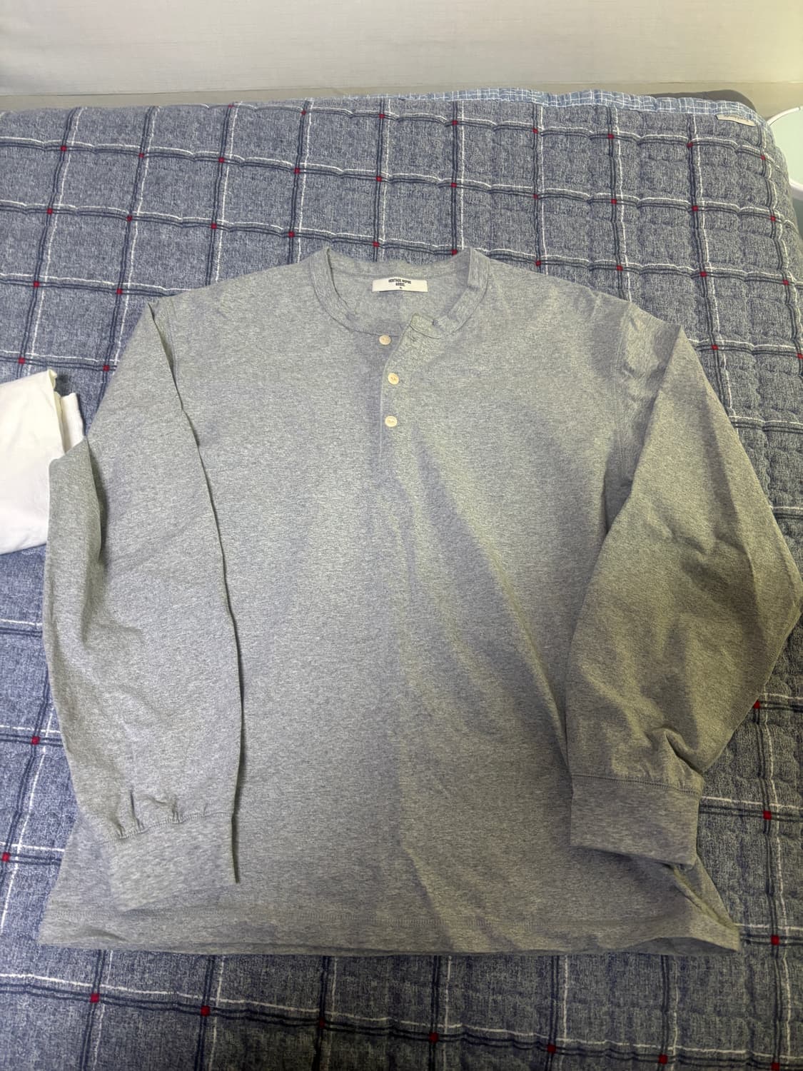 유니온블루 헨리넥 xl 그레이 상품이미지2