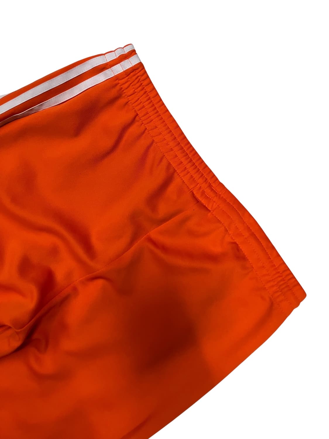 아디다스 오렌지 삼선 트레이닝 팬츠 L 상품이미지4