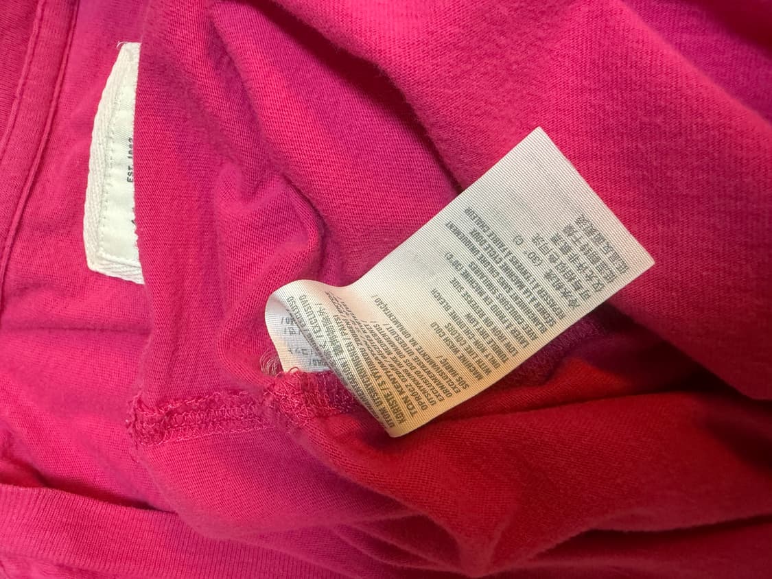 아베크롬비 핑크 딱붙 반팔티 상품이미지6