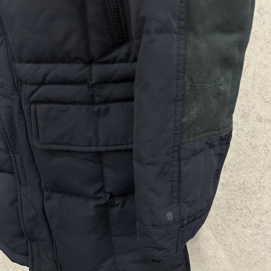 100 시리즈 남자 구스다운 울 패딩 상품이미지7