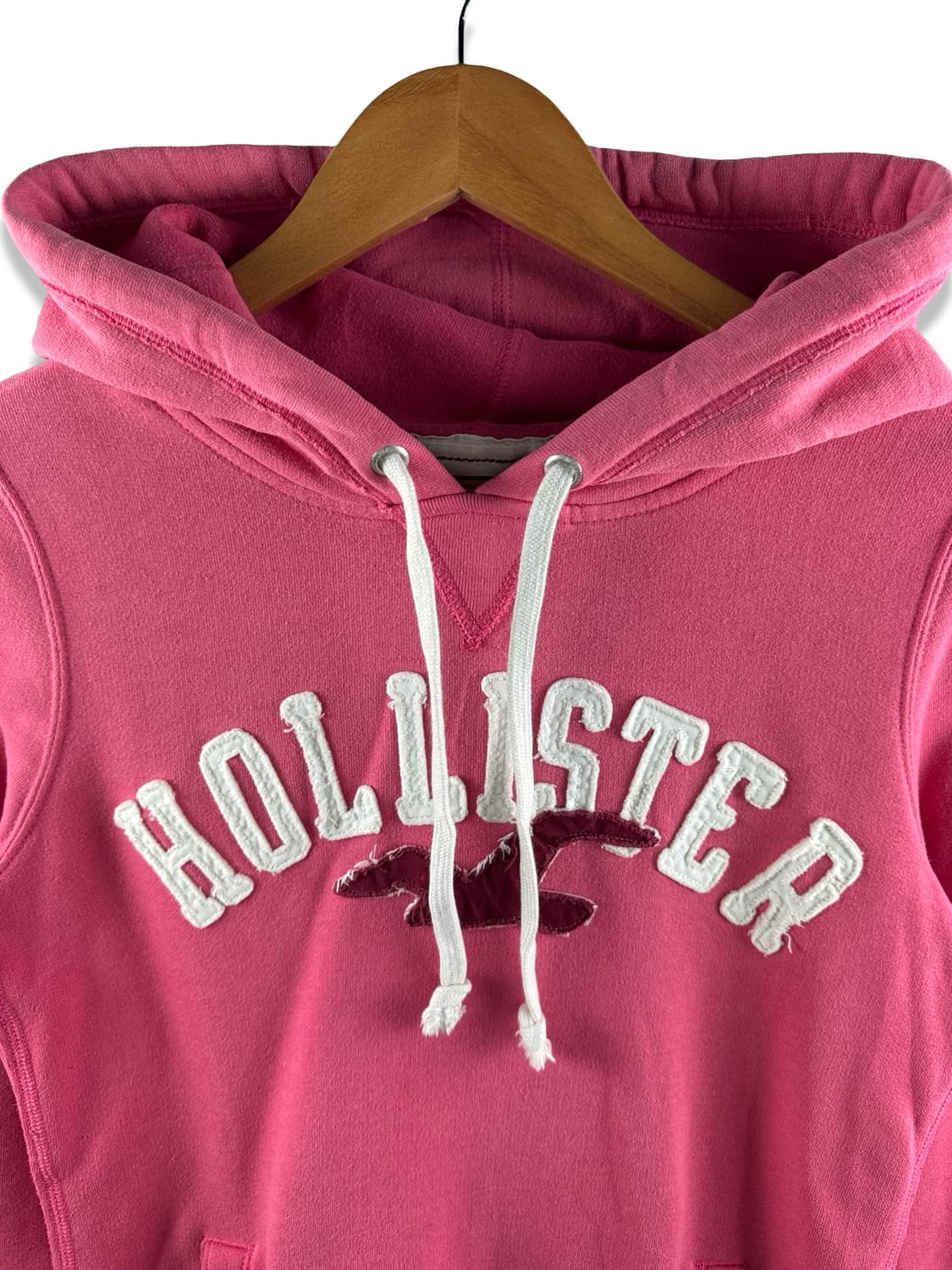 홀리스터 아치로고 핑크 후드티3065 상품이미지3
