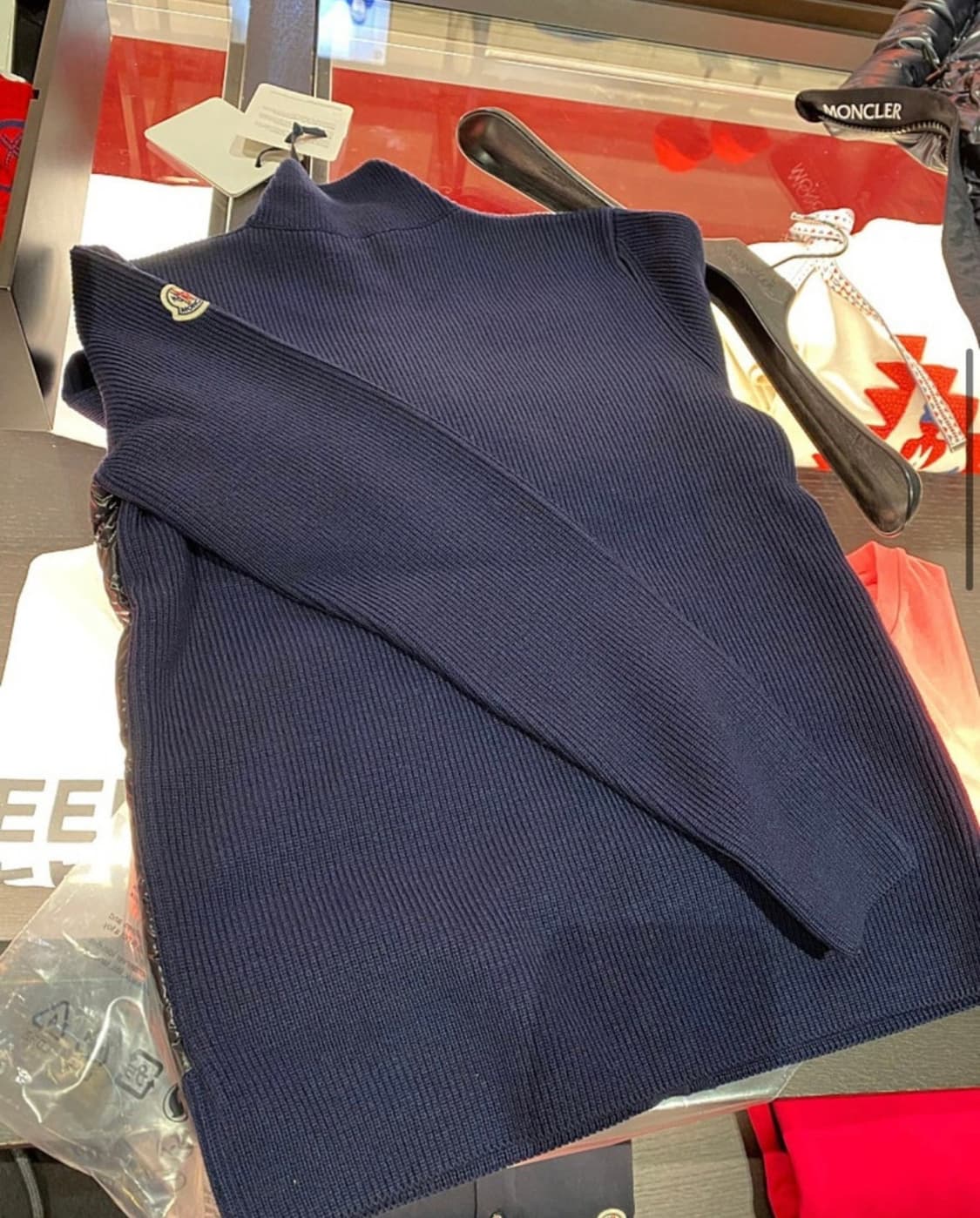 몽클레어 니트 패딩 상품이미지3