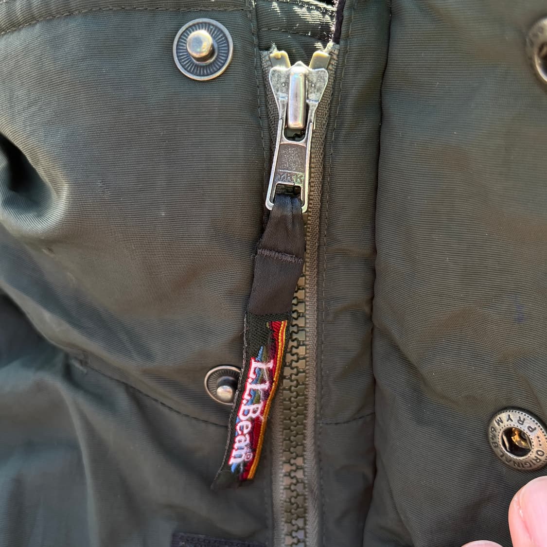 엘엘빈 워크웨어 바람막이(실측확인) 상품이미지3