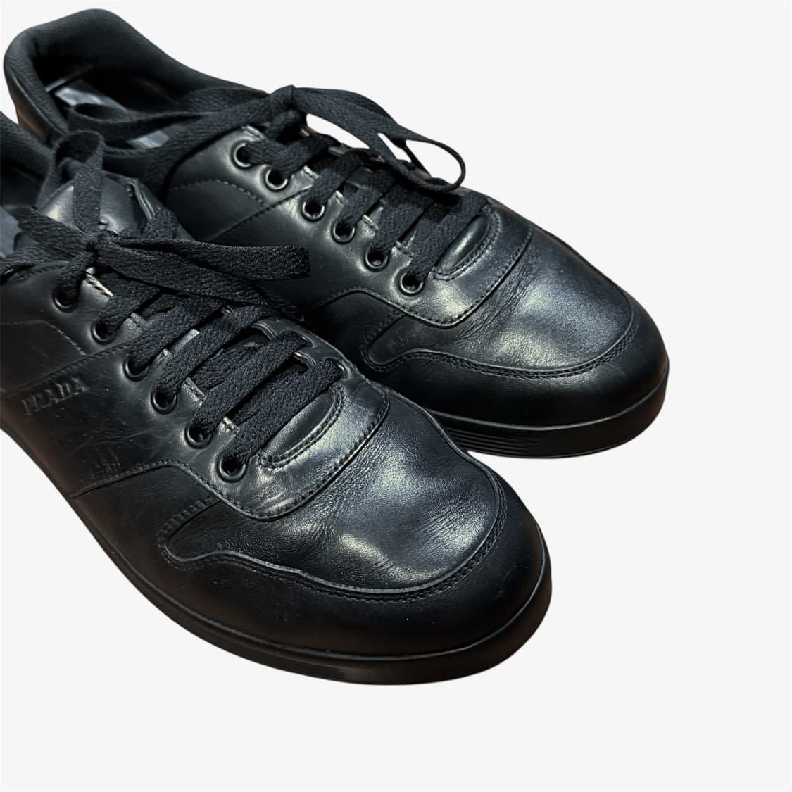 (260) 프라다 레더 스니커즈 상품이미지3