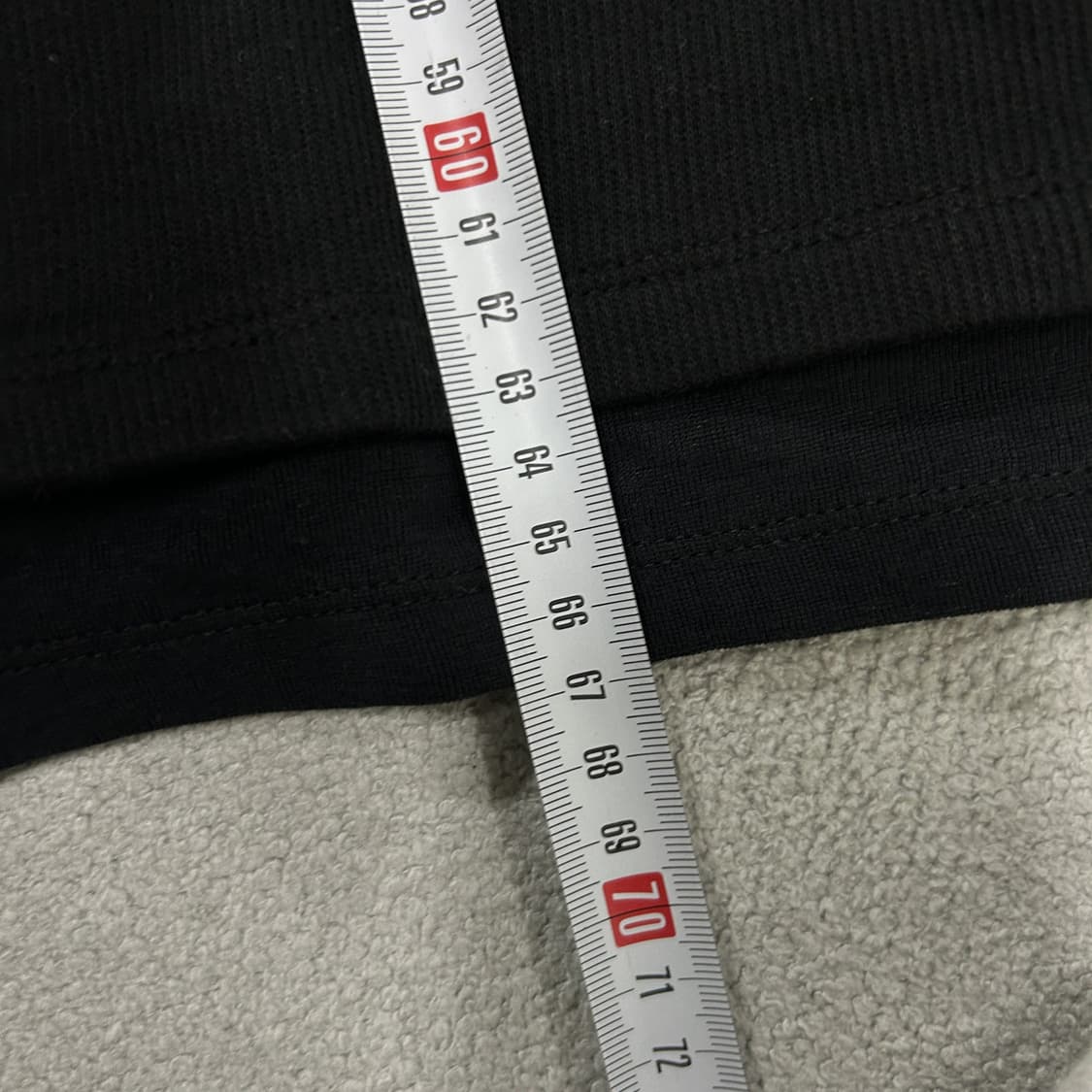 아비에무아 블랙 레이어드 후드티 m 상품이미지7