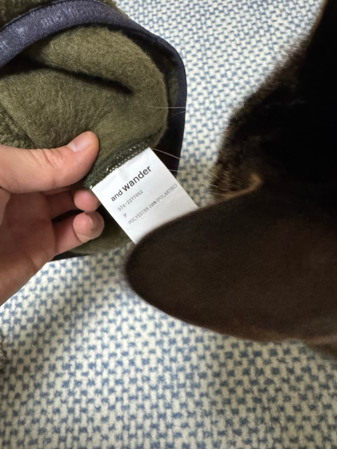 앤드원더 폴라텍 넥워머 / 비니 상품이미지3