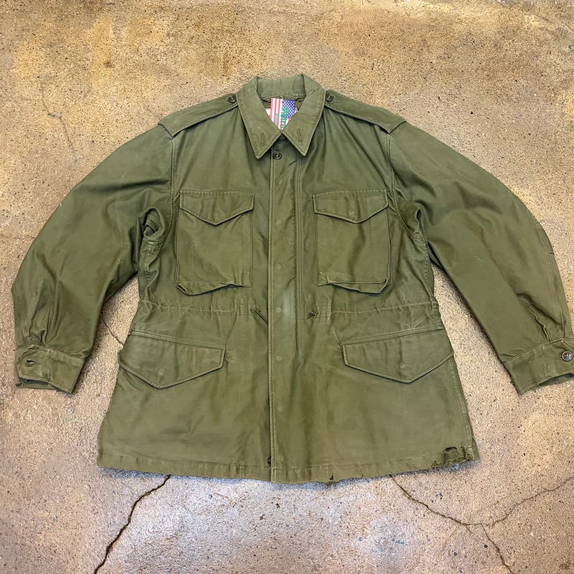 1950s USA 미군 밀리터리 M51 필드자켓  상품이미지1
