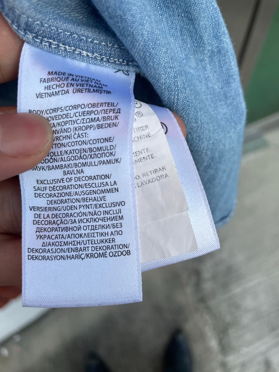 폴로 랄프로렌 데님셔츠 상품이미지7