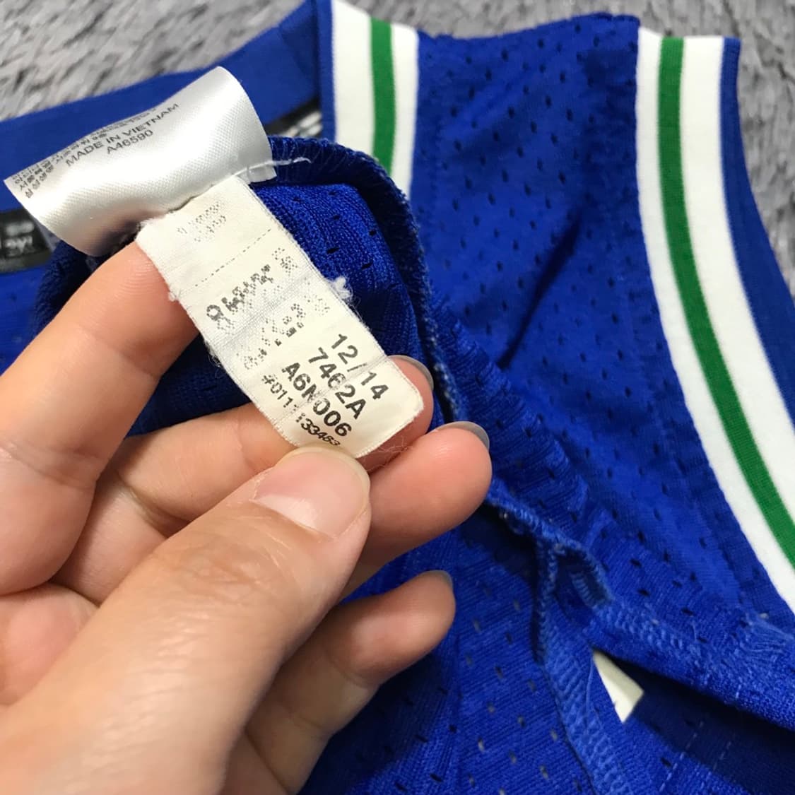 [[2XL(120)] 아디다스 NBA WOLVES 가넷 21 스윙맨 져지 상품이미지6