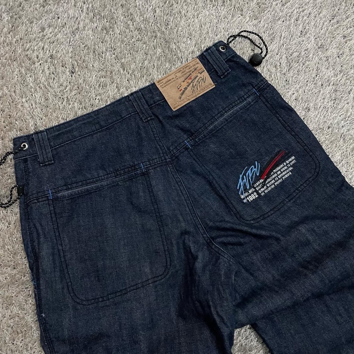 후부(FUBU) 힙합 올드스쿨 데님팬츠 상품이미지5