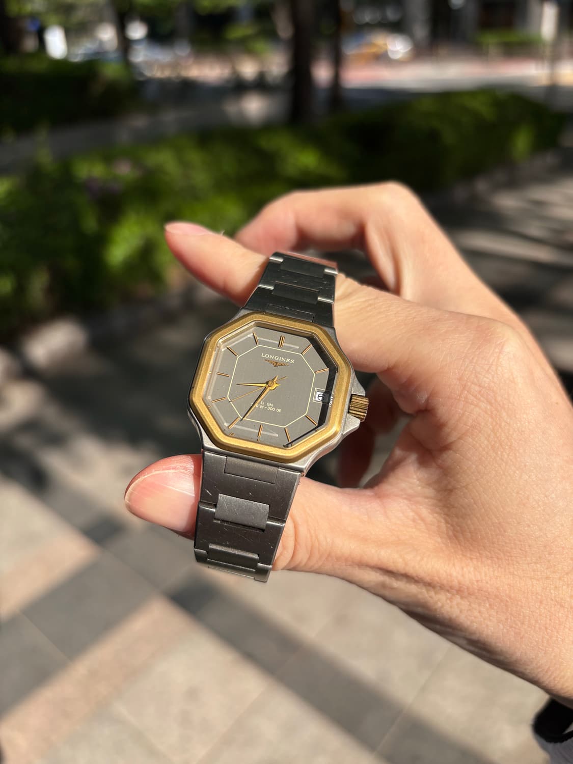 론진 옥타곤 (티타늄) - 차콜그레이 다이얼 상품이미지2