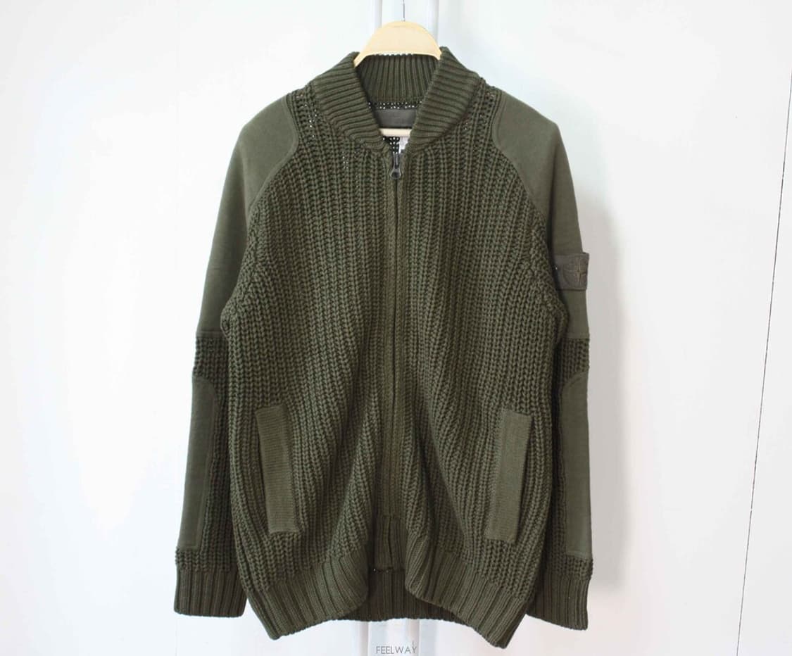 N-10293/스톤아일랜드 정품 남성용 니트 자켓 M 상품이미지1